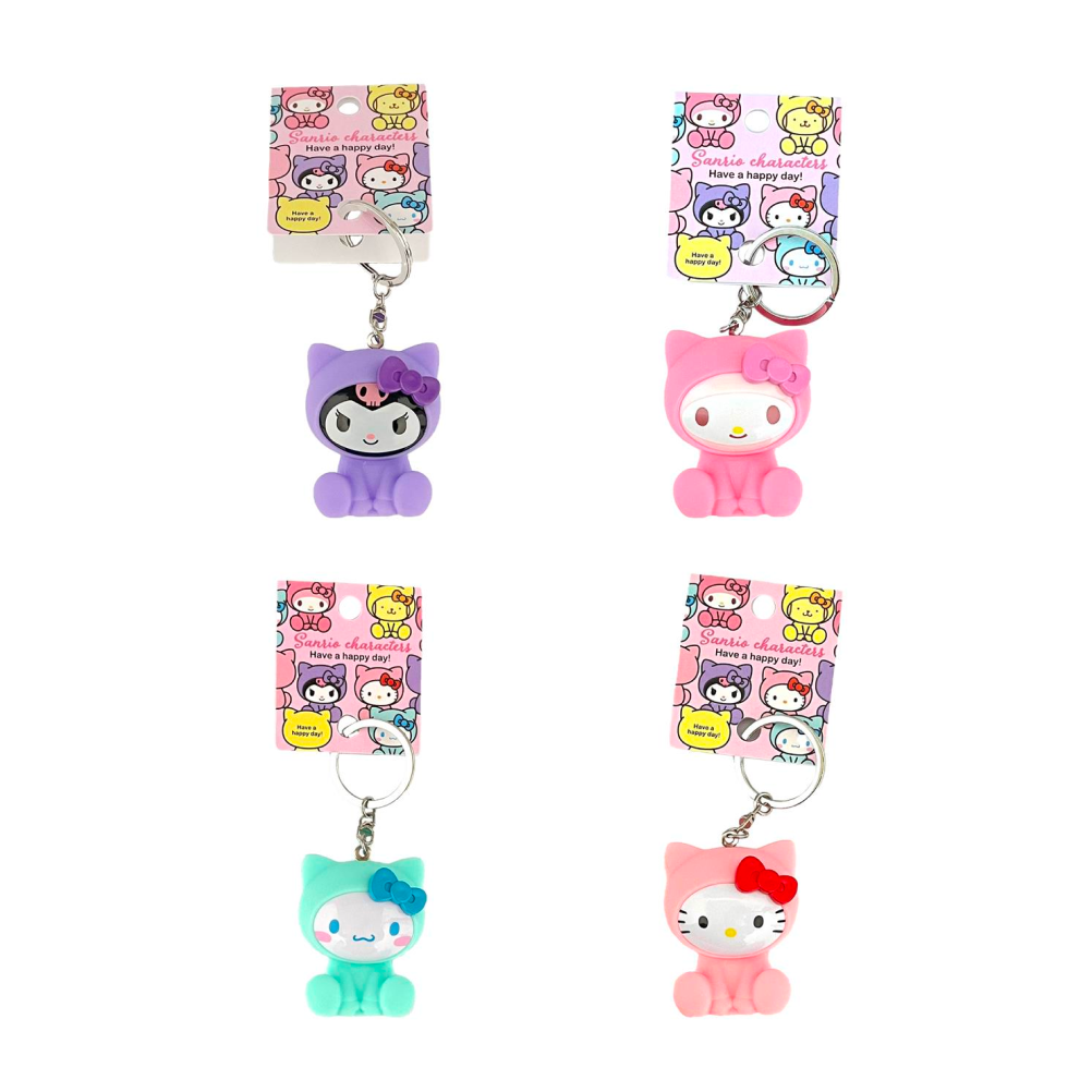SANRIO© Doll Keychain Cat Type (Japan Edition)