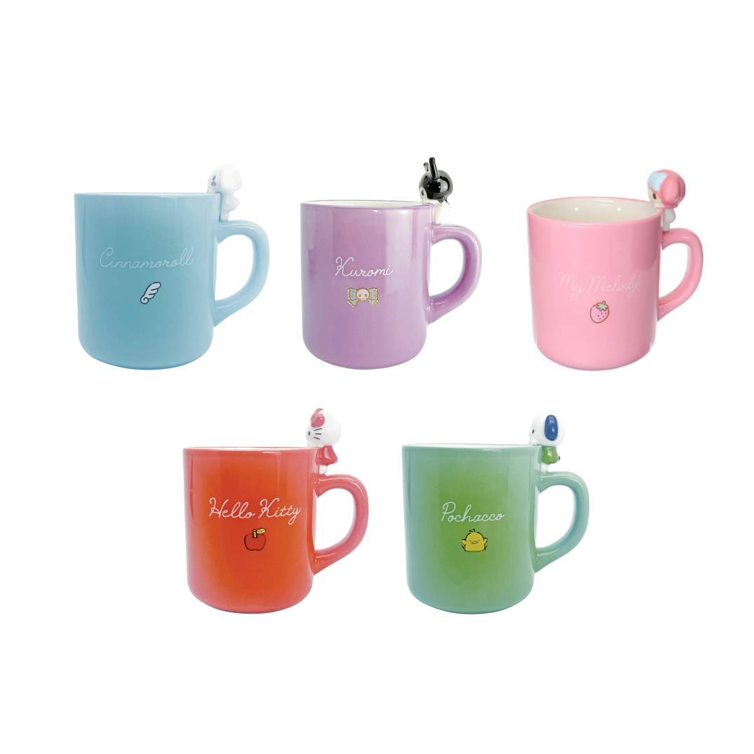 SANRIO© Mug With Riding Figure (Japan Edition)