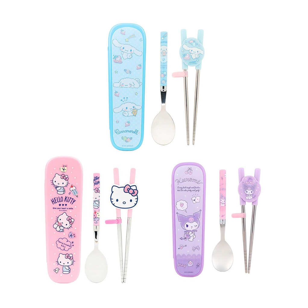 SANRIO© Spoon & Chopsticks Set (Korea Edition)