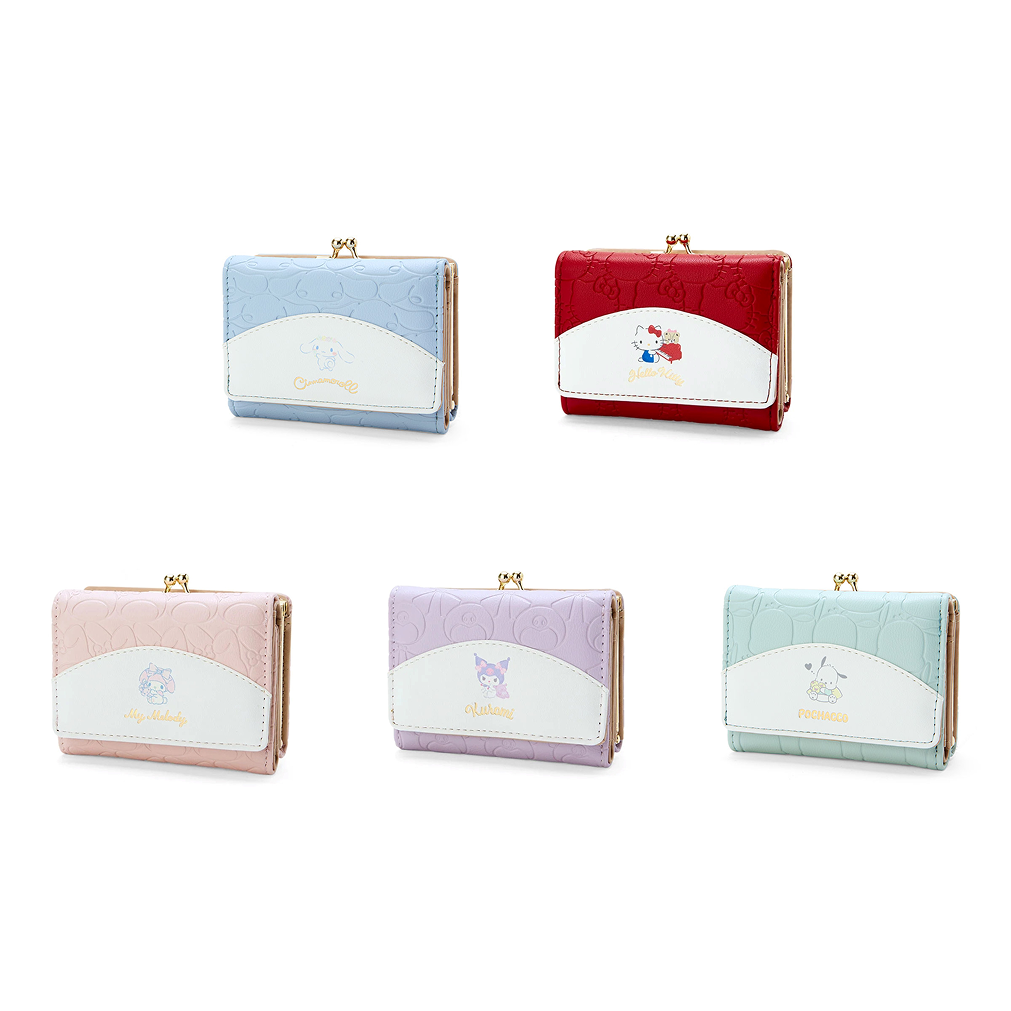 SANRIO© 2-Tone 3 Fold Wallet (Japan Edition)