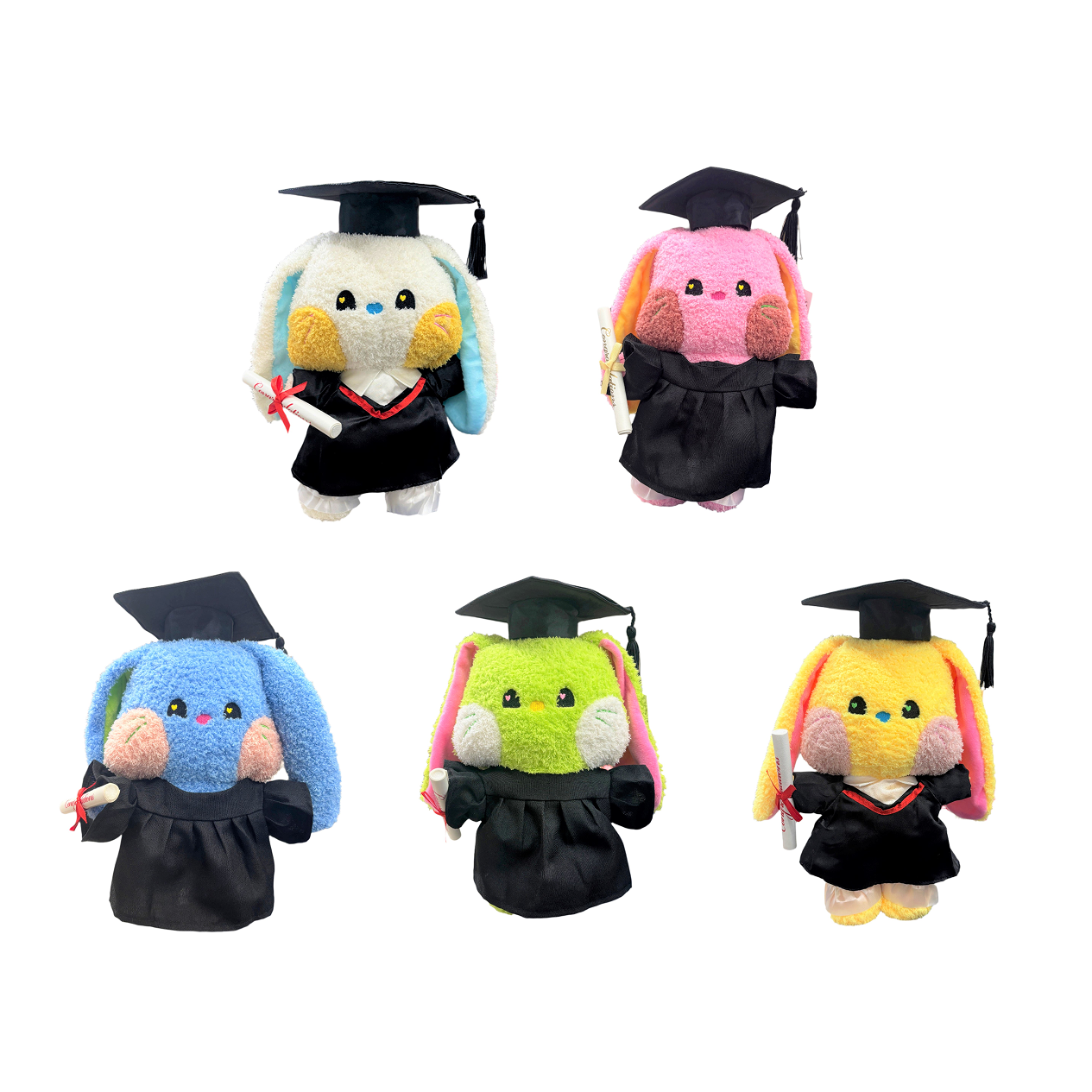 Bunny Graduation Plush