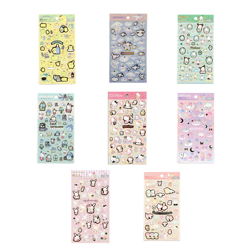 SANRIO© Gold Edge Sticker (Japan Limited Edition)
