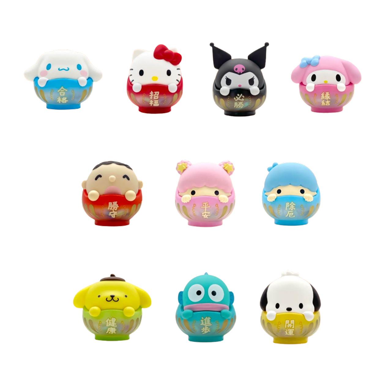 SANRIO© Mystery Box Daruma 10 Designs (HK Edition)