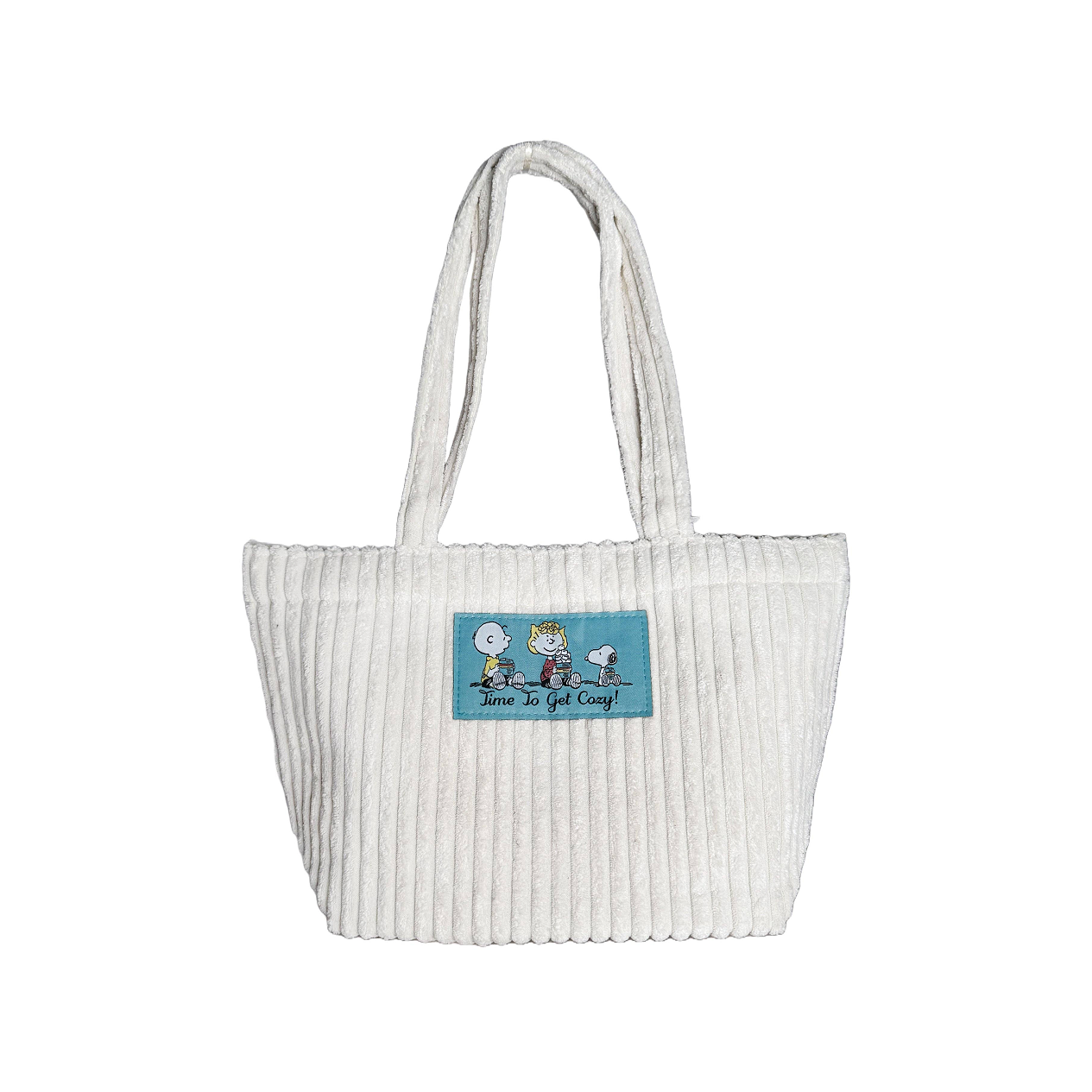PEANUT SNOOPY© Corduroy Tote Bag (Japan Edition)