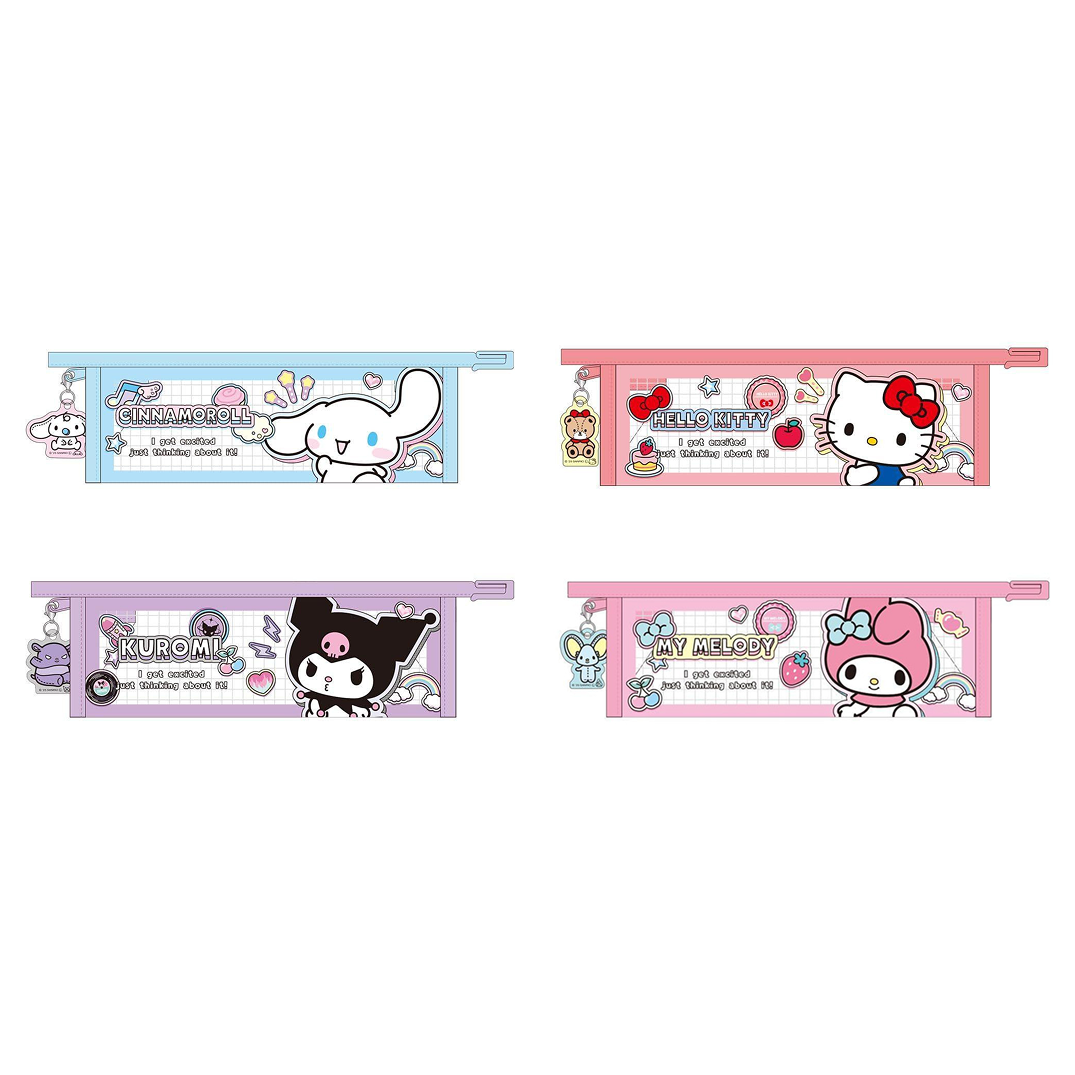 SANRIO© Tri-Prism Frosted Pen Pouch (Japan Edition)