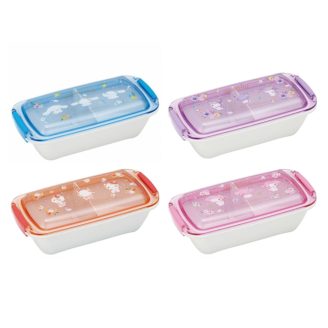 SANRIO© Floral Lunch Box 530ml (Japan Edition)