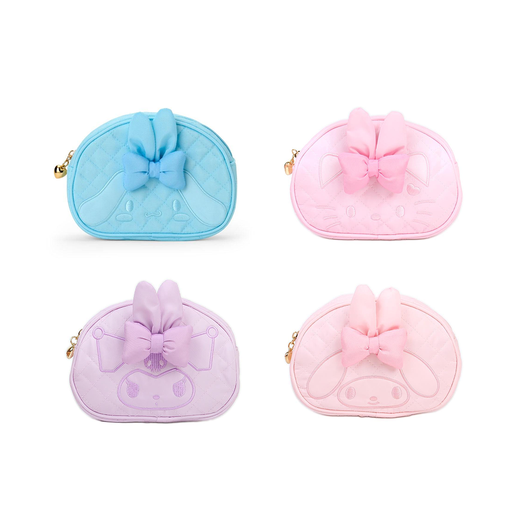 SANRIO© Quilted Crescent Pouch with Bow (Japan Limited Edition)