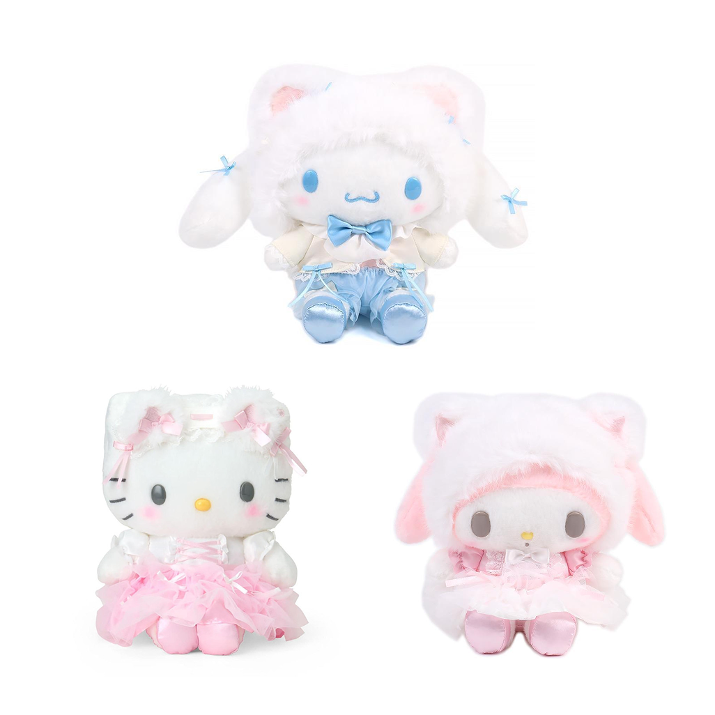 SANRIO© White Cat Plush (Japan Limited Edition)