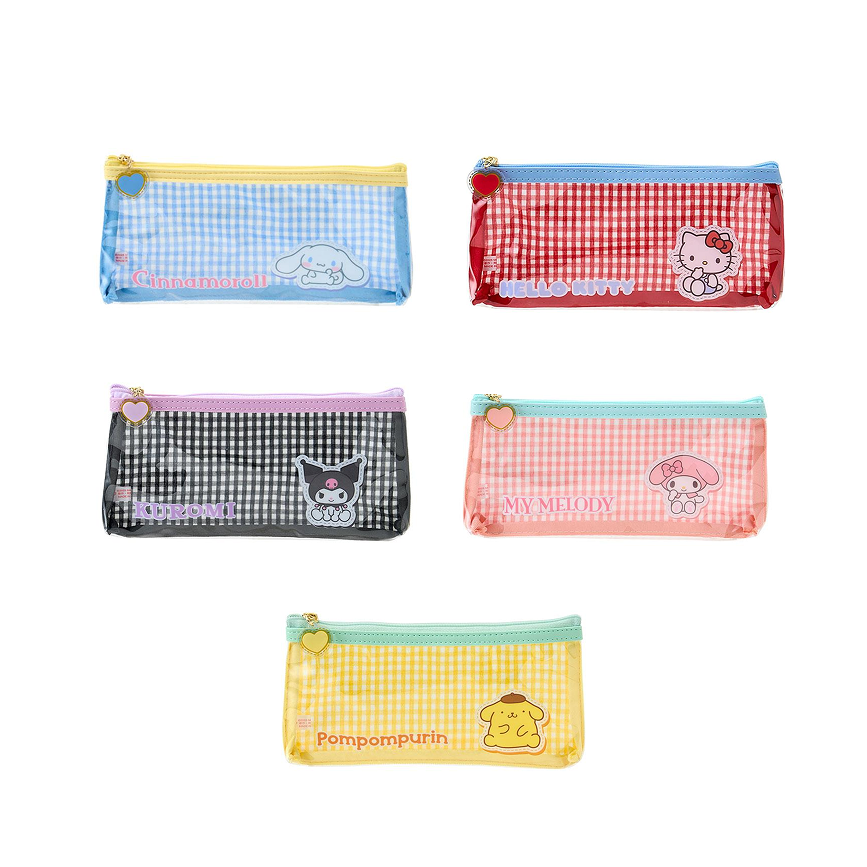 SANRIO© Plaid Pen Pouch (Japan Limited Edition)