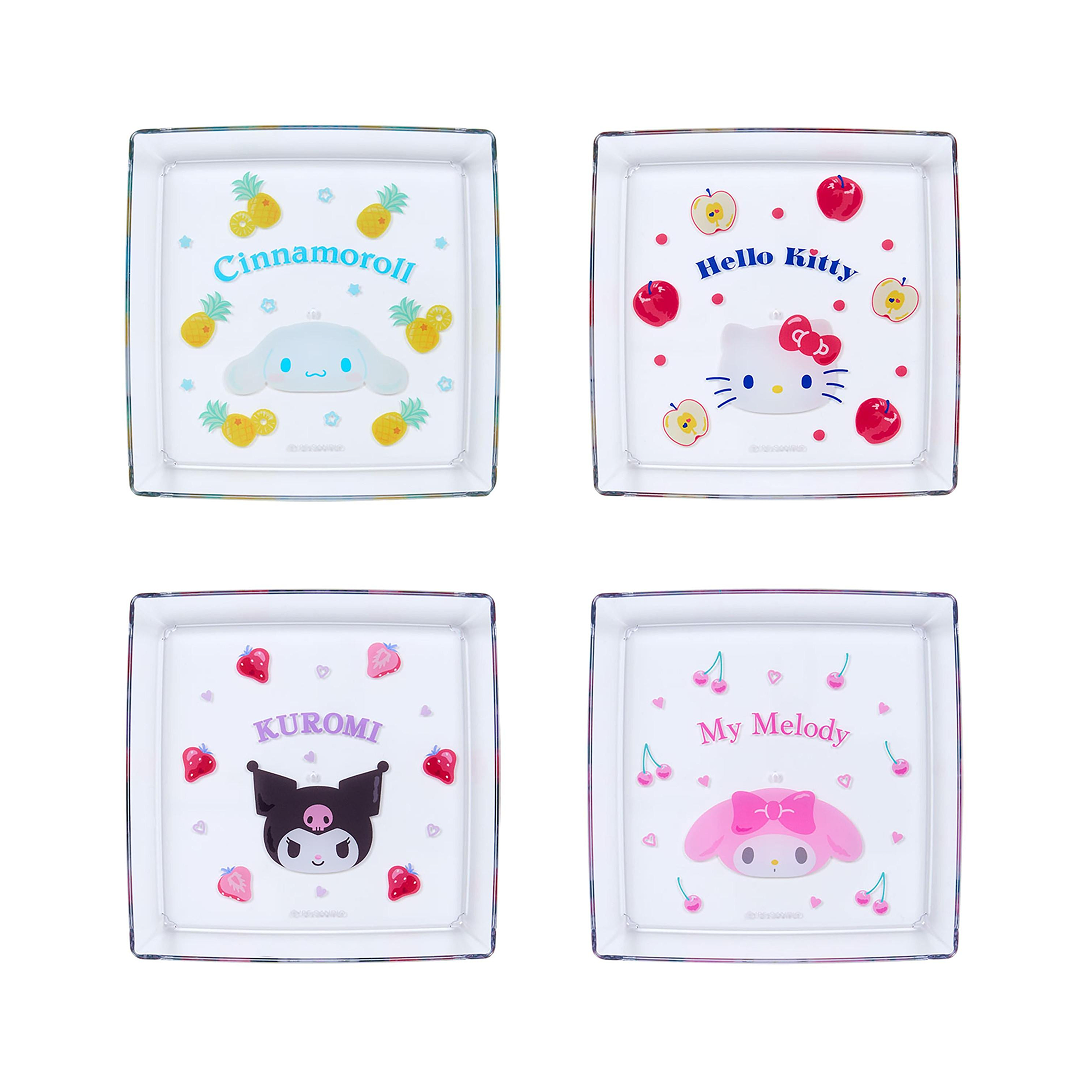 SANRIO© Acrylic Square Plate (Japan Limited Edition)