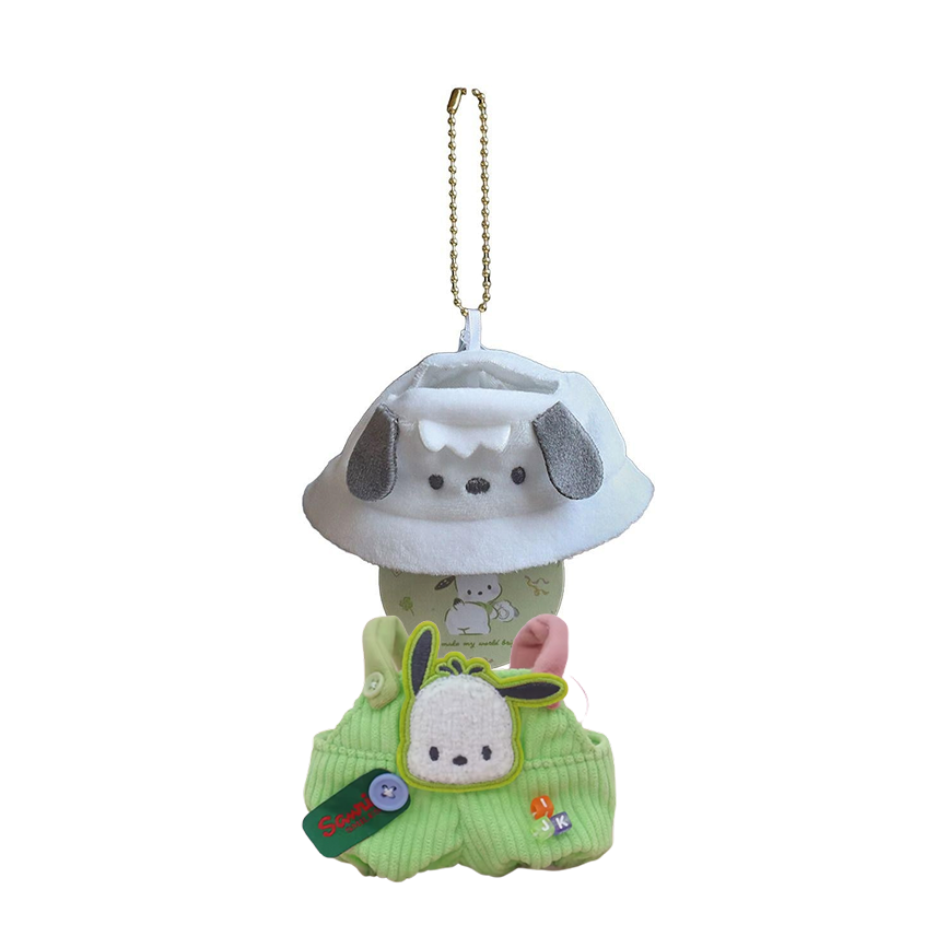 SANRIO Authentic Plush Outfit Hat+Overall