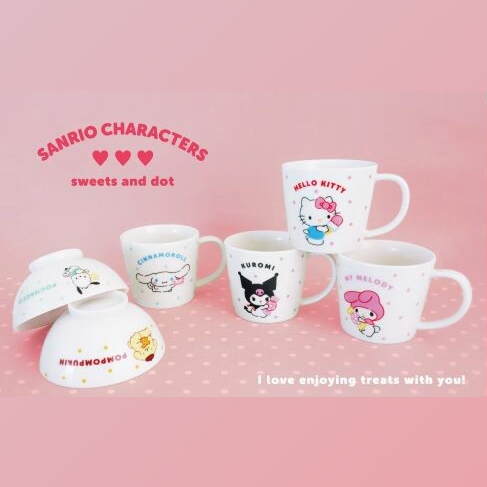 SANRIO© Sweets & Dots Mug (Japan Edition)