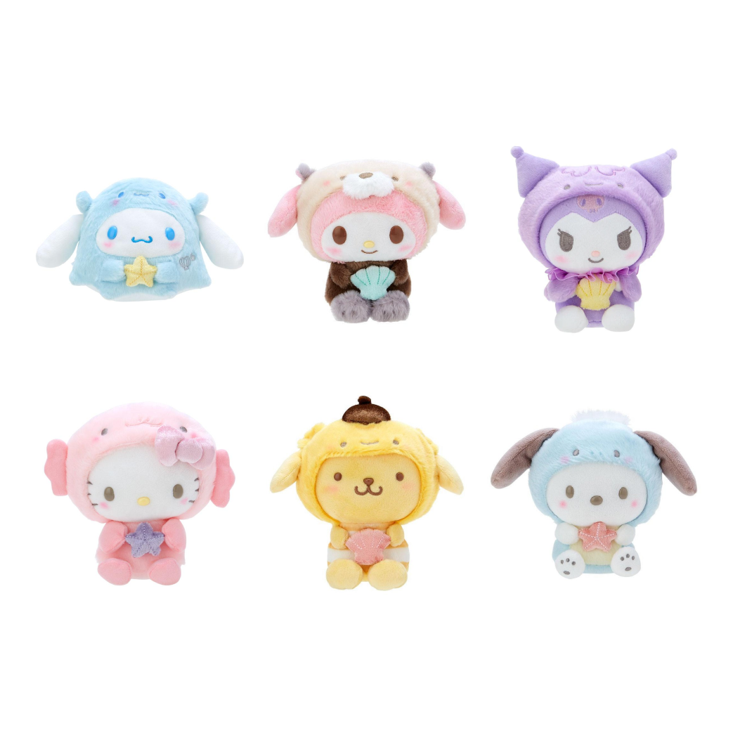 SANRIO© Plush Doll Axolotl Aquatic Creatures (Japan Limited Edition)