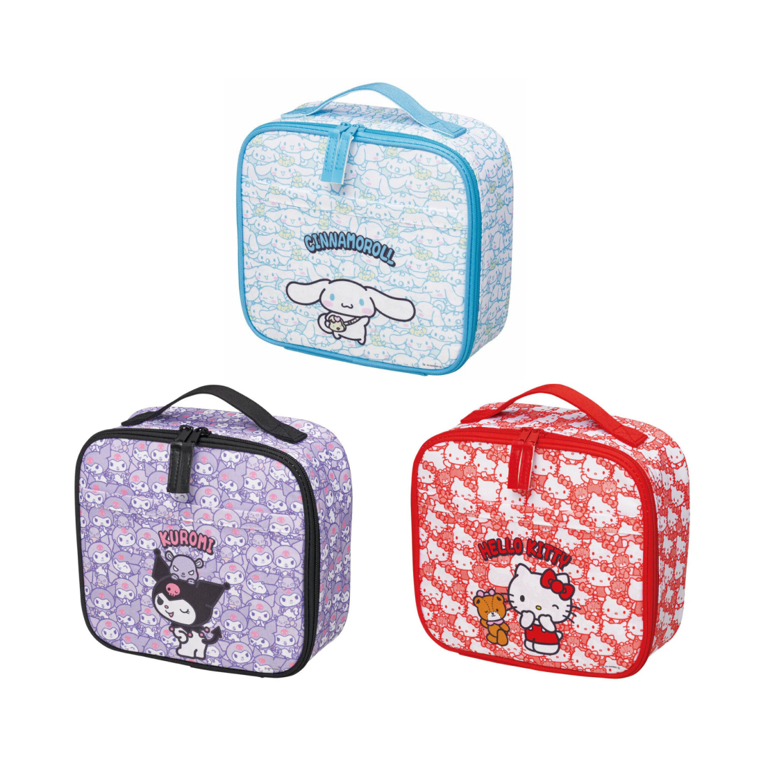 SANRIO© Insulated Square Lunch Bag (Japan Edition)
