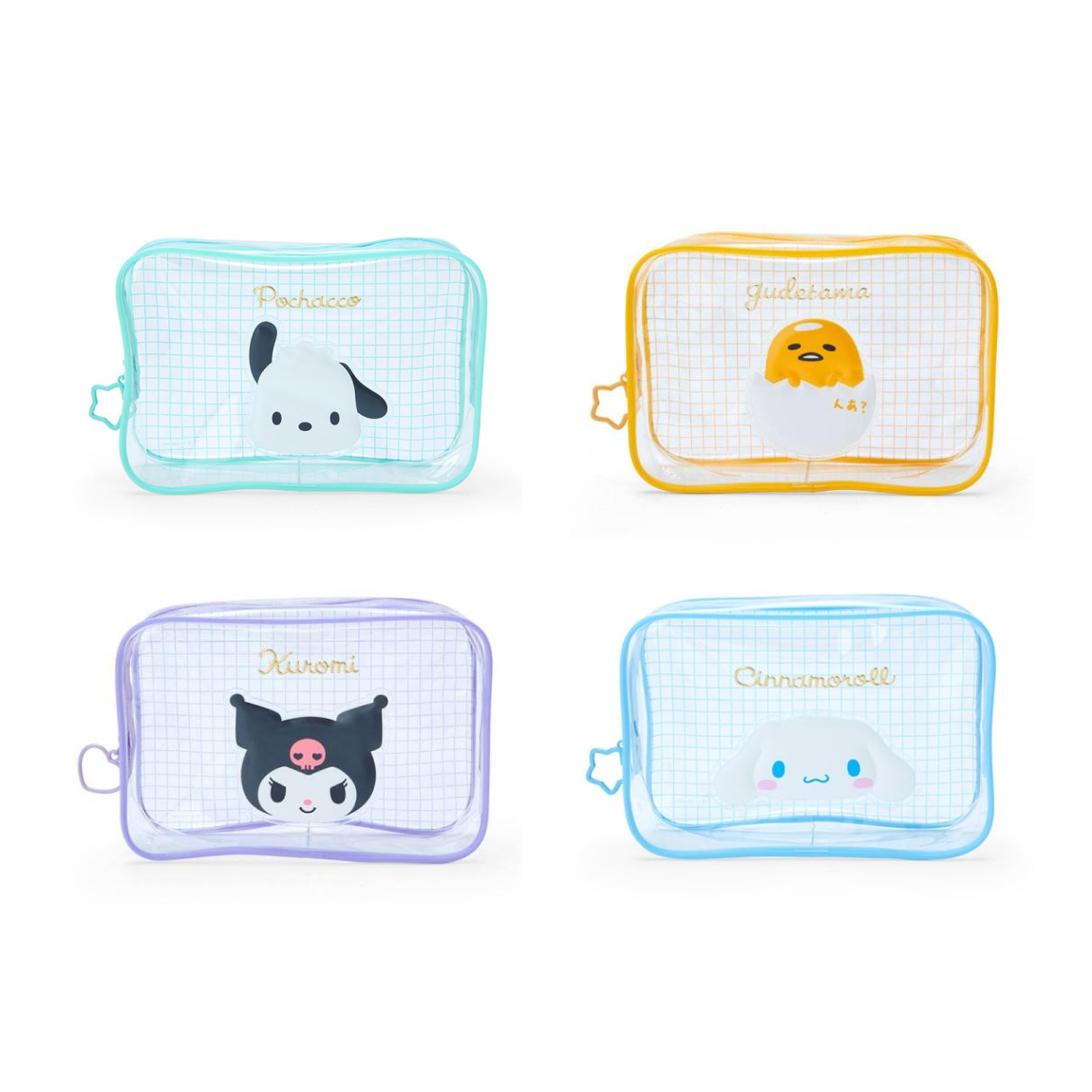 SANRIO©  Clear Pouch (Japan Limited Edition)