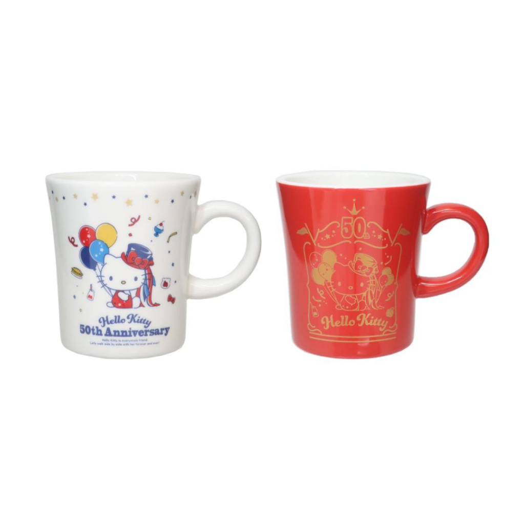 SANRIO© Hello Kitty 50th Anniversary Mug (Japan Edition)
