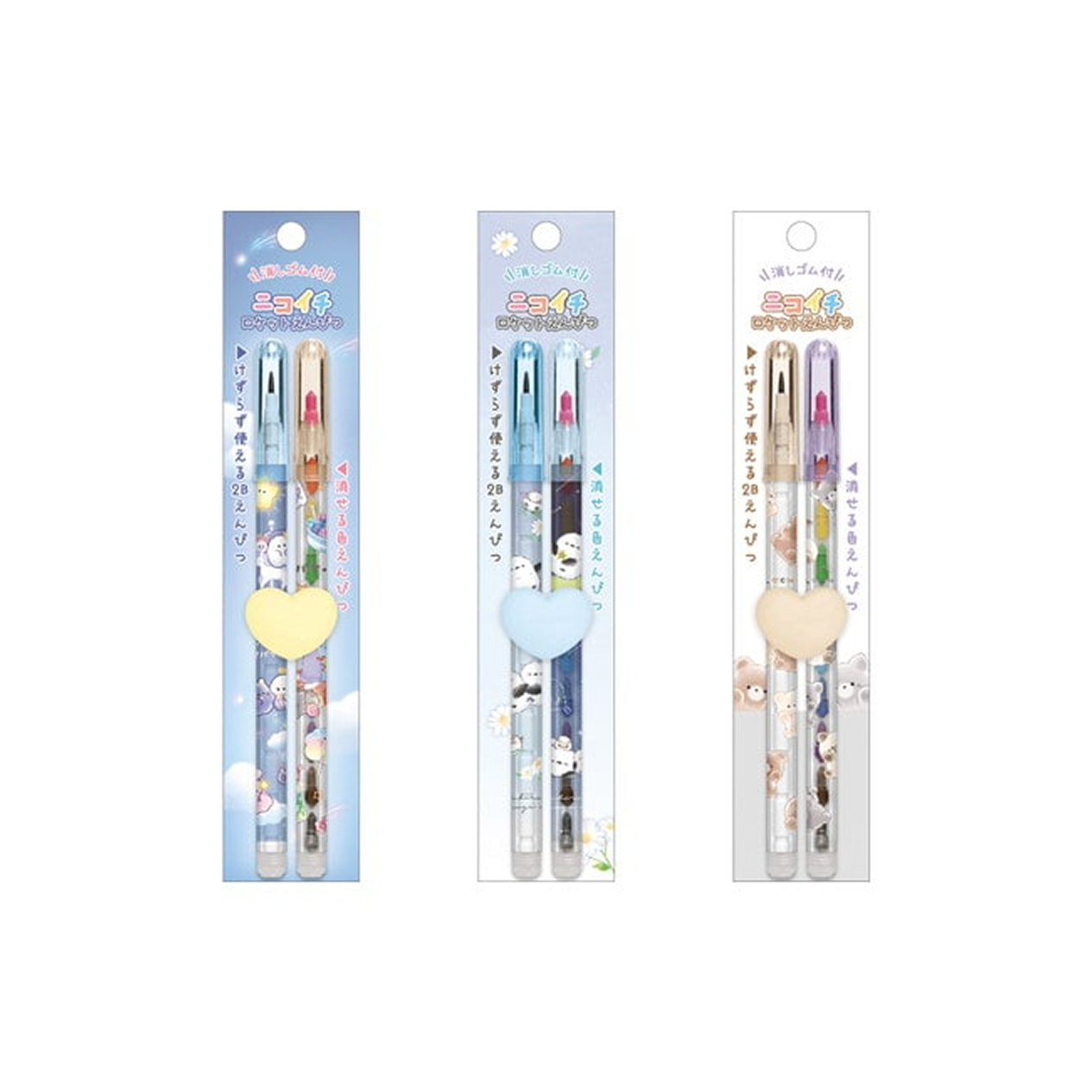 CRUX© Two-in-One Rocket Pencil Set (Japan Edition)