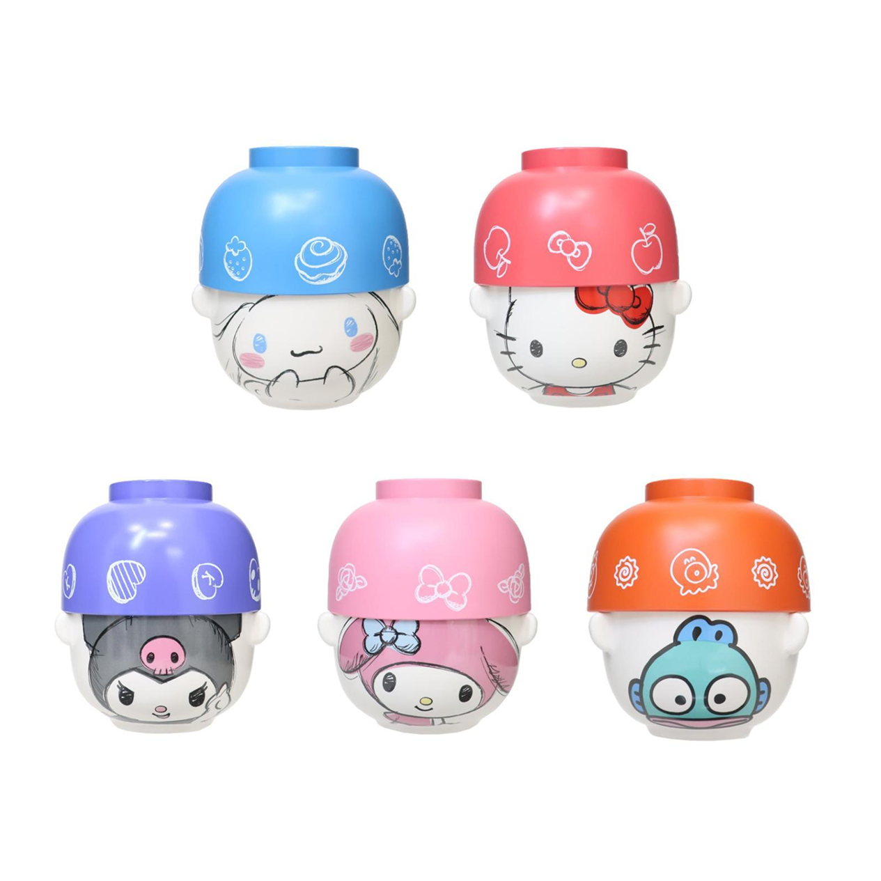 SANRIO© Bowl Set (Made In Japan)