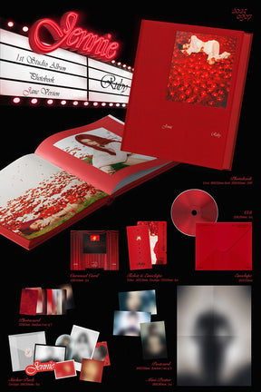 JENNIE THE 1ST STUDIO ALBUM - RUBY (PHOTOBOOK VER.)