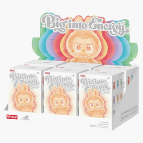POP MART Authentic The Monsters Labubu Big into Energy Vinyl Plush Pendant Mystery Box (1 piece)