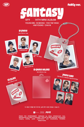 SF9 THE 14TH MINI ALBUM - FANTASY (FANCY VERSION) (PLVE)