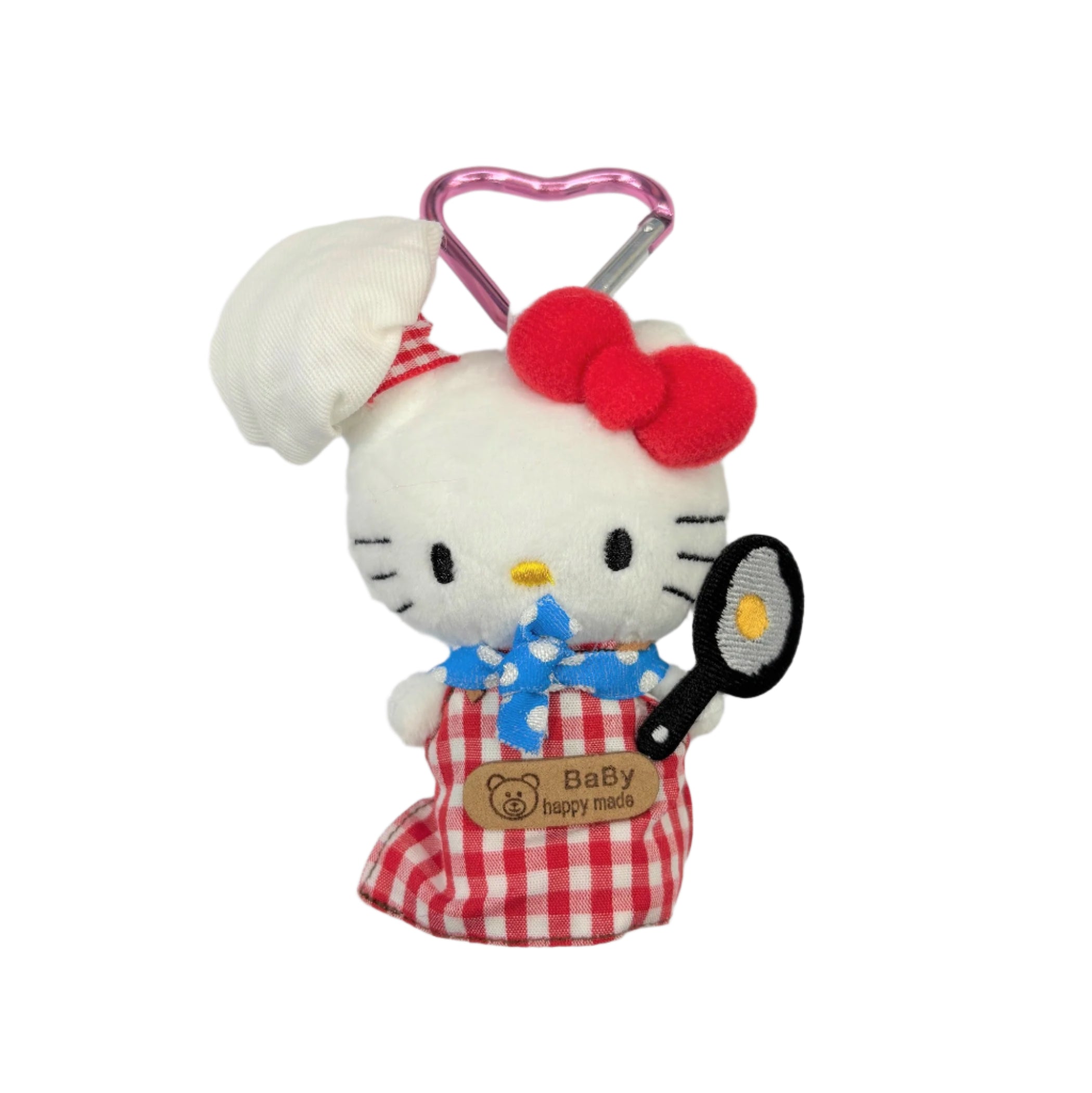SANRIO Authentic Hello Kitty Chef Hanging Plush Red