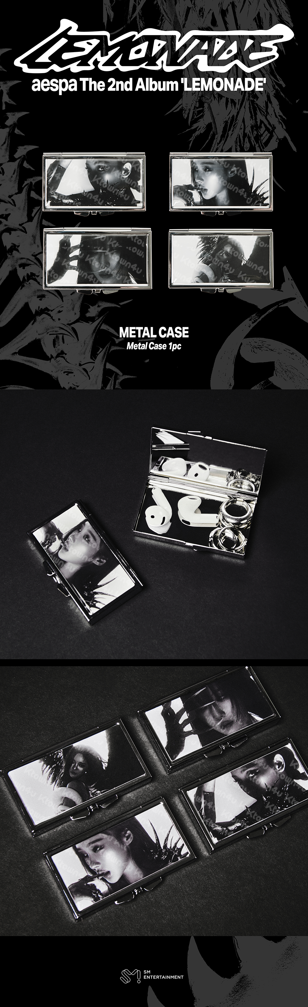 AESPA - [AESPA WEEK - MAKE IT LEMONADE MD] METAL CASE