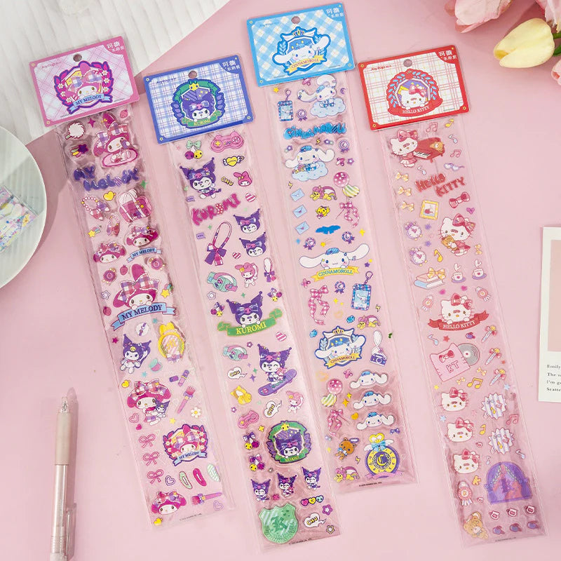 SANRIO© Checker Joytop Long Stickers