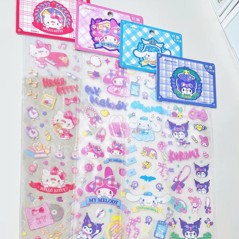 SANRIO© Checker Joytop Long Stickers