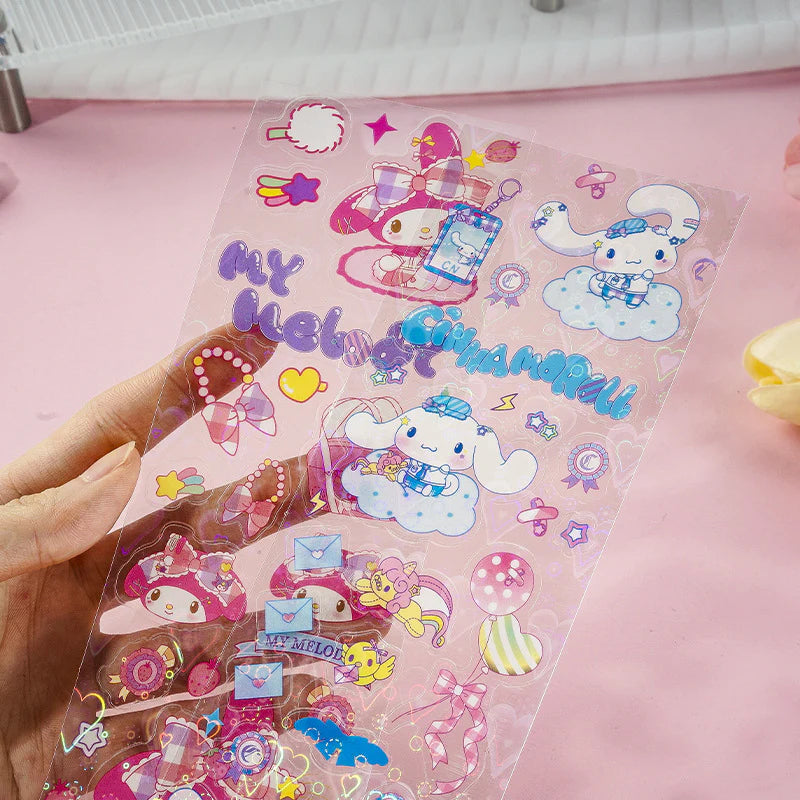 SANRIO© Checker Joytop Long Stickers