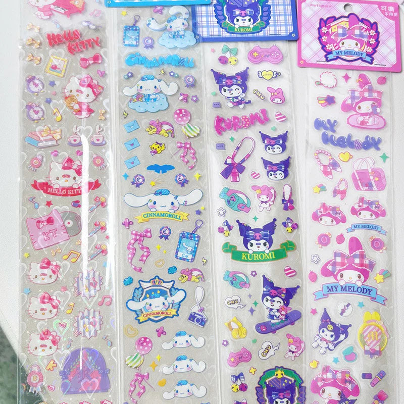 SANRIO© Checker Joytop Long Stickers