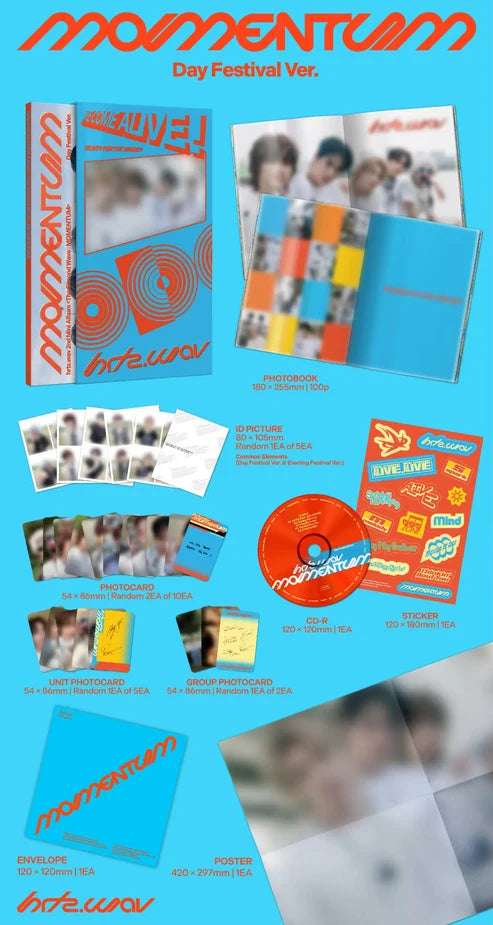 HRTZ.WAV - 2ND MINI ALBUM [THE SECOND WAVE : MOMENTUM]