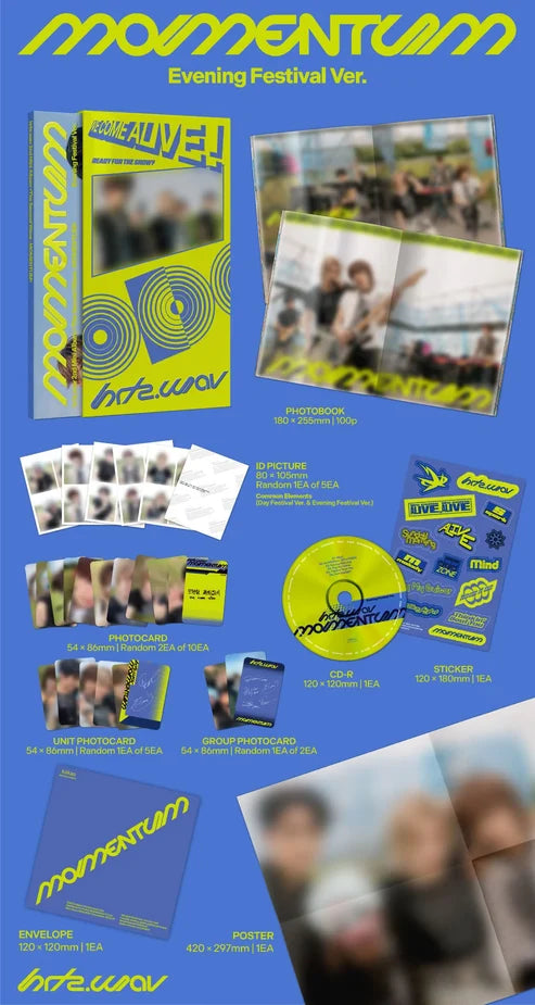 HRTZ.WAV - 2ND MINI ALBUM [THE SECOND WAVE : MOMENTUM]