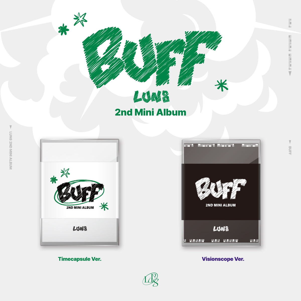 LUN8 2ND MINI ALBUM - BUFF