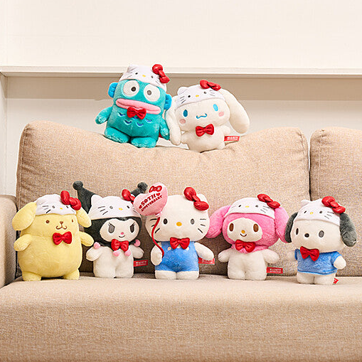 SANRIO© Plush Hello Kitty 50th Anniversary (Korea Edition)