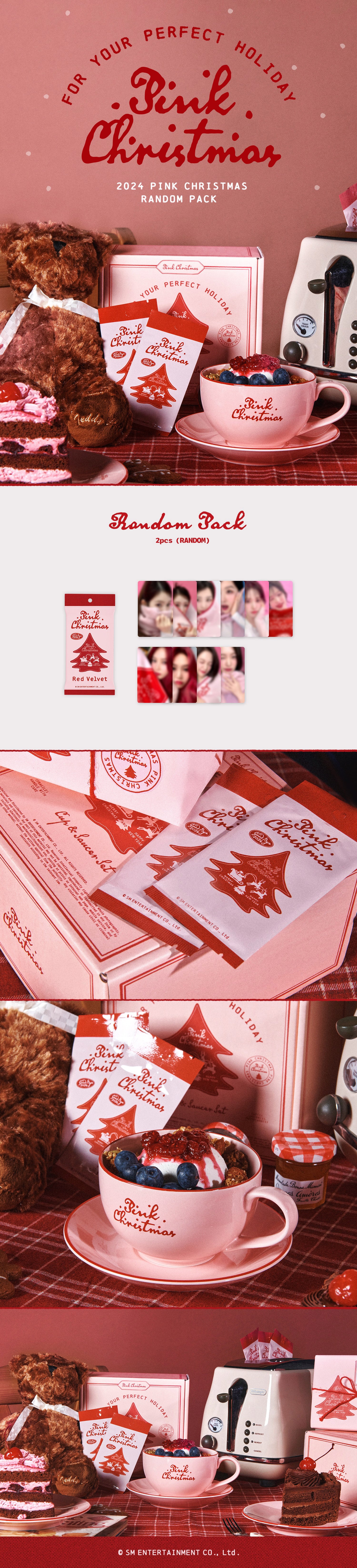 RED VELVET - 2024 PINK CHRISTMAS RANDOM PACK