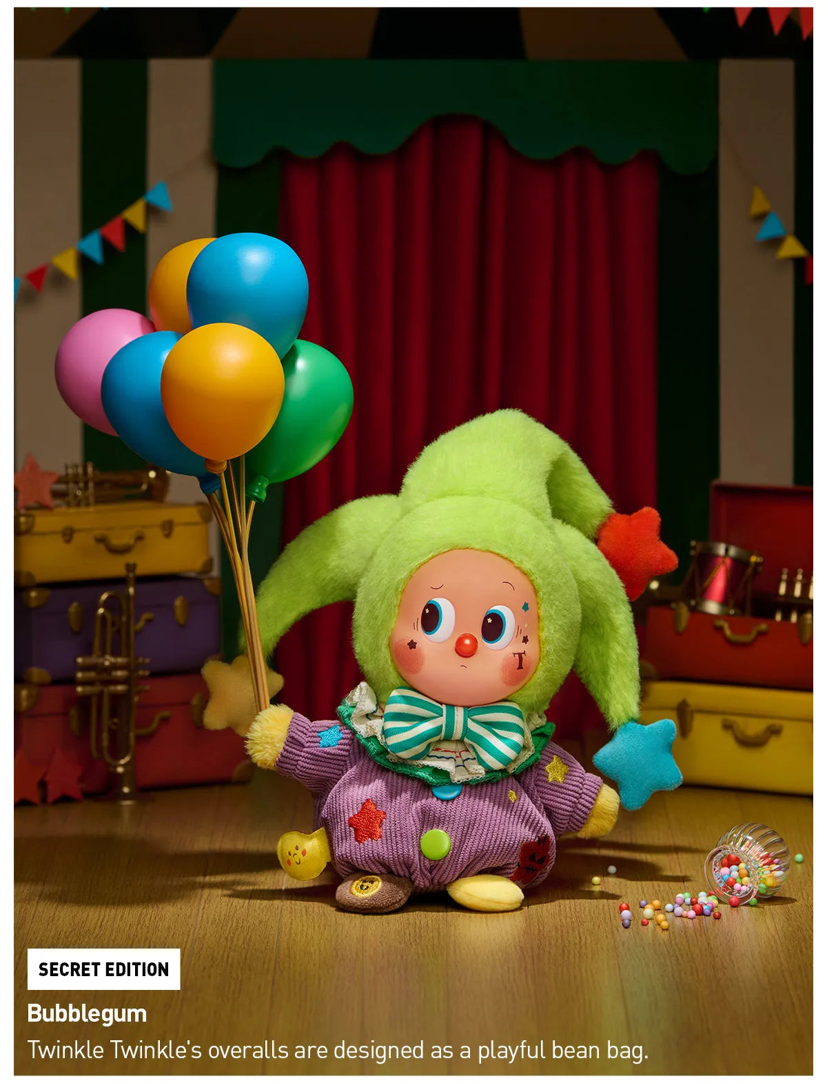 POP MART Authentic Why So Serious Series Plush 8 Design Mystery Box (1 Piece)