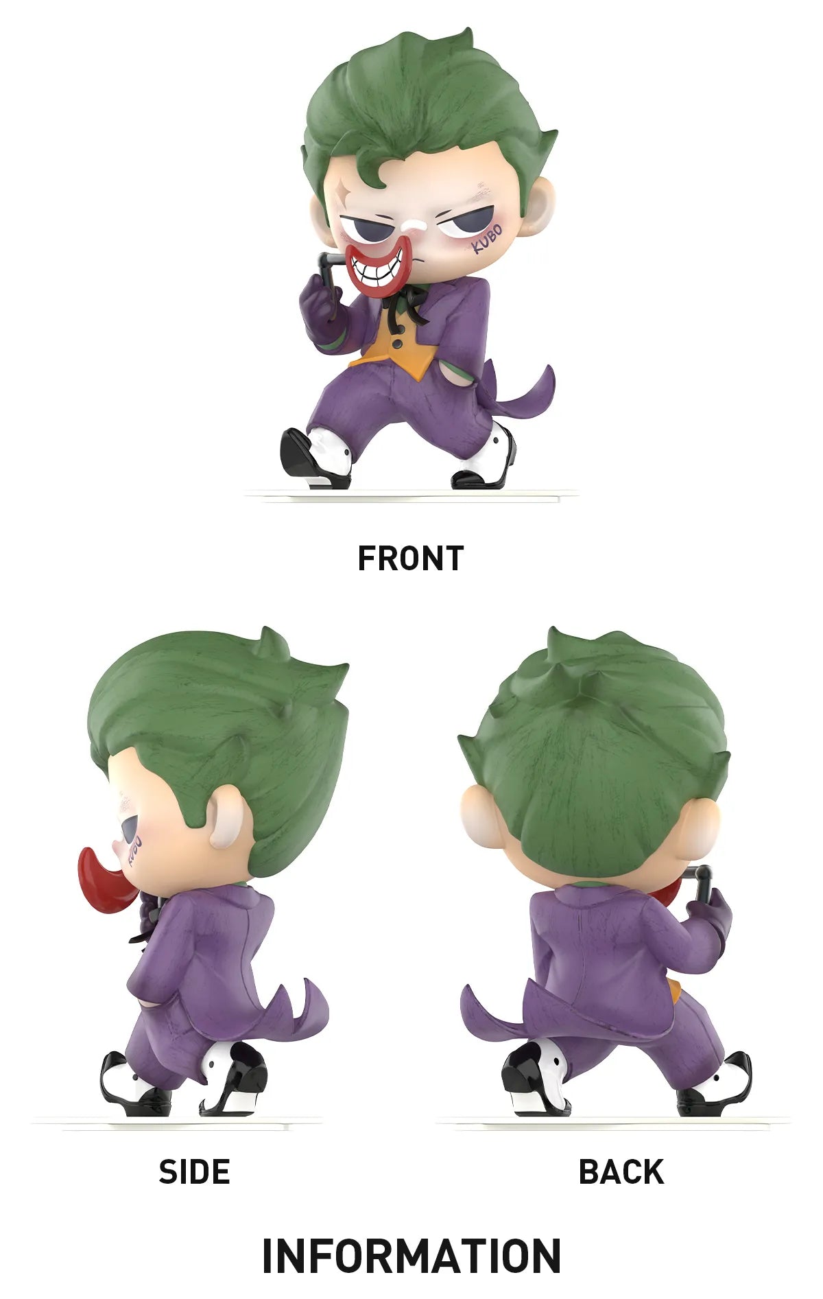 POP MART Authentic The Joker KUBO Figurine