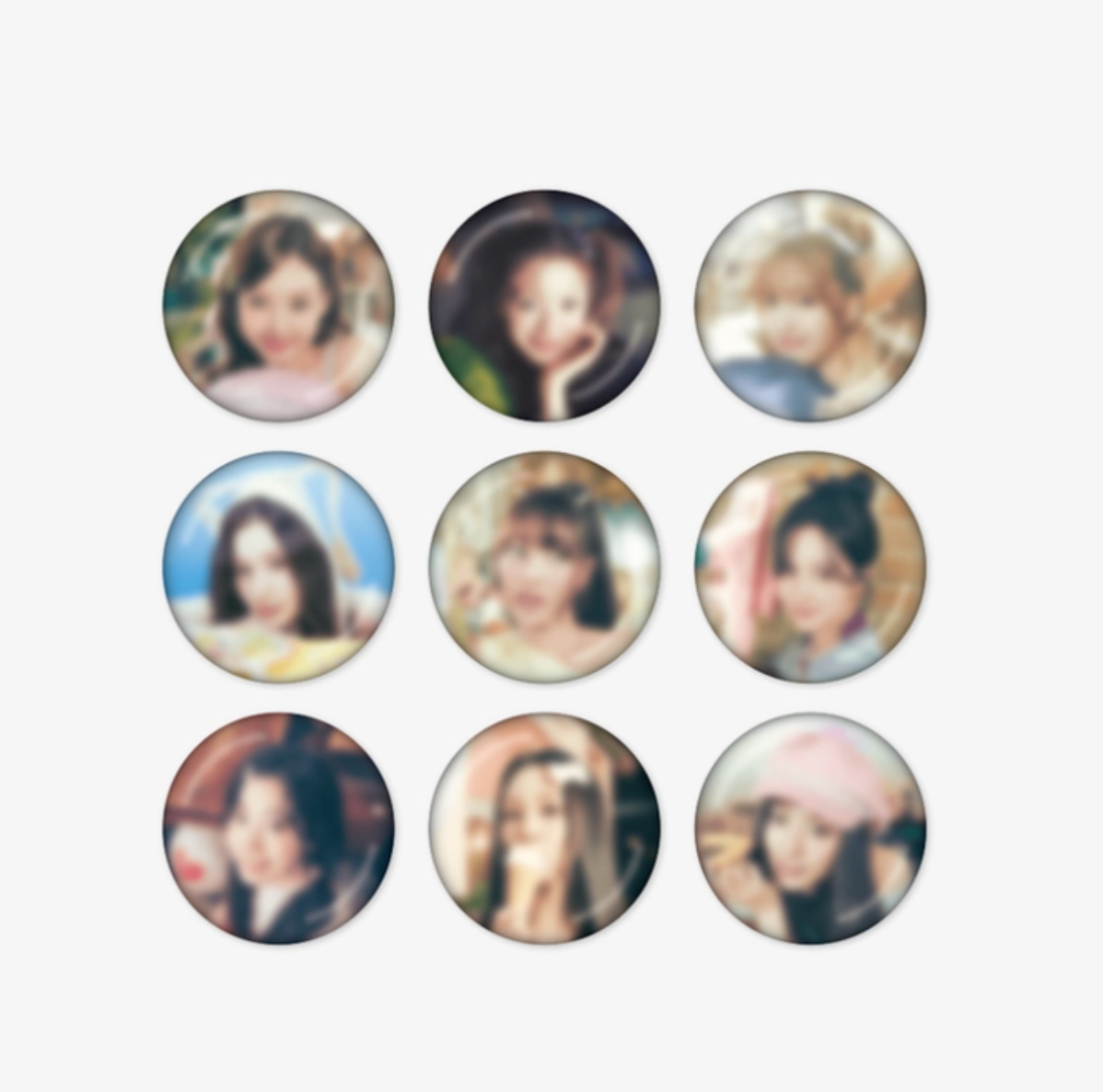 TWICE - 11TH ANNIVERSARY POP-UP STORE <TWICE THE THRILL> SECRET CAN BADGE