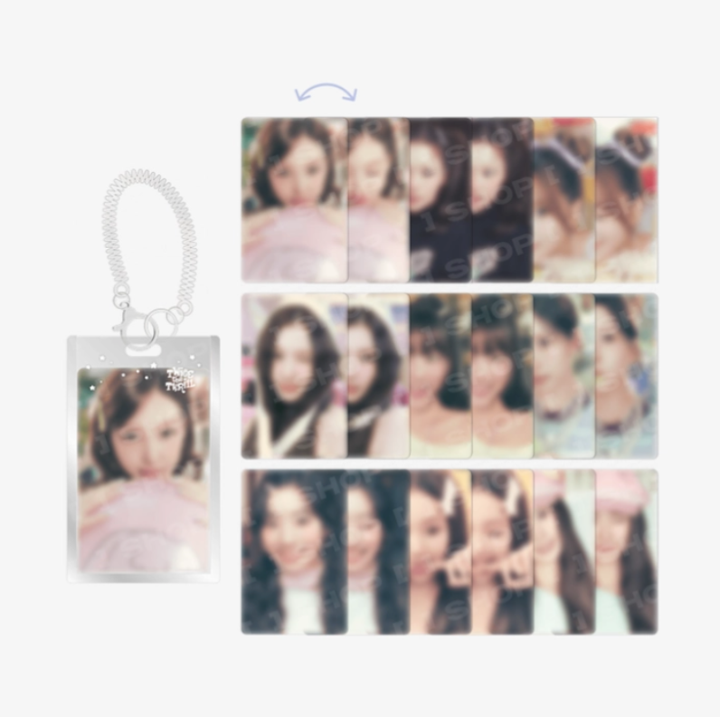 TWICE - 11TH ANNIVERSARY POP-UP STORE <TWICE THE THRILL> SECRET LENTICULAR KEYRING