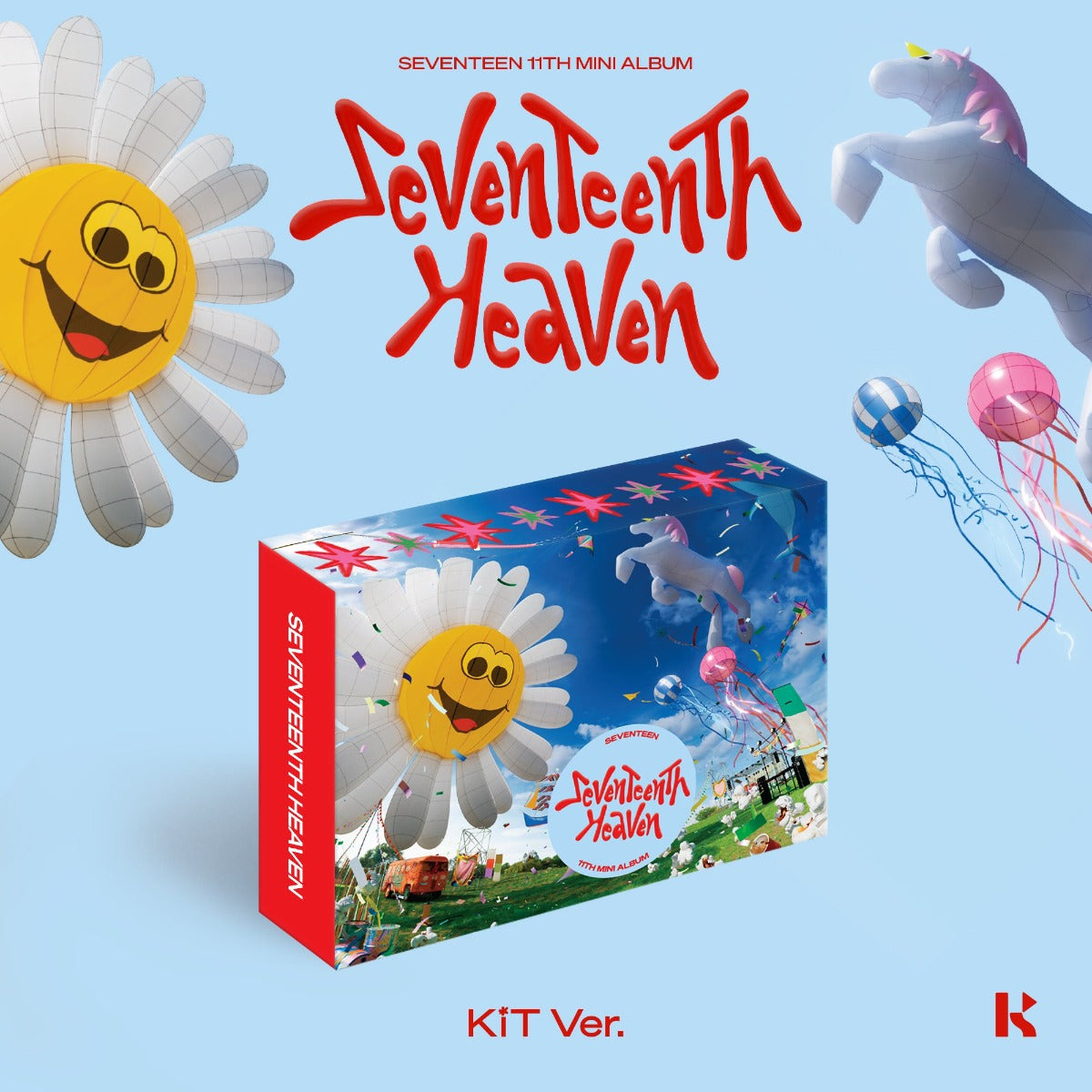 SEVENTEEN MINI ALBUM VOL. 11 - SEVENTEENTH HEAVEN (KIT VERSION)