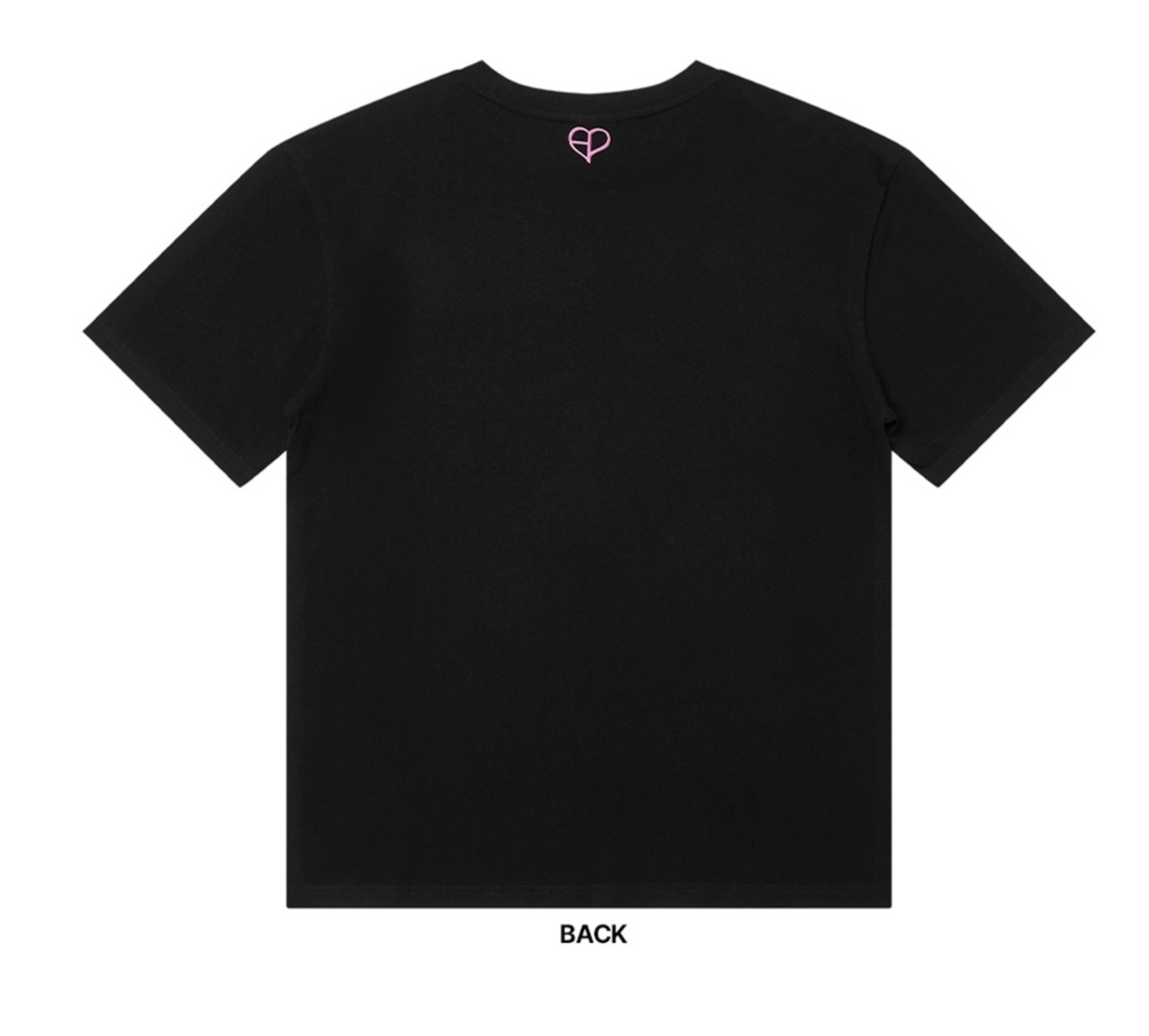 BLACKPINK X TAMAGOTCHI [TAMAGOTCHI] OFFICIAL MD BLACKPINK BASIC T-SHIRT_BLACK