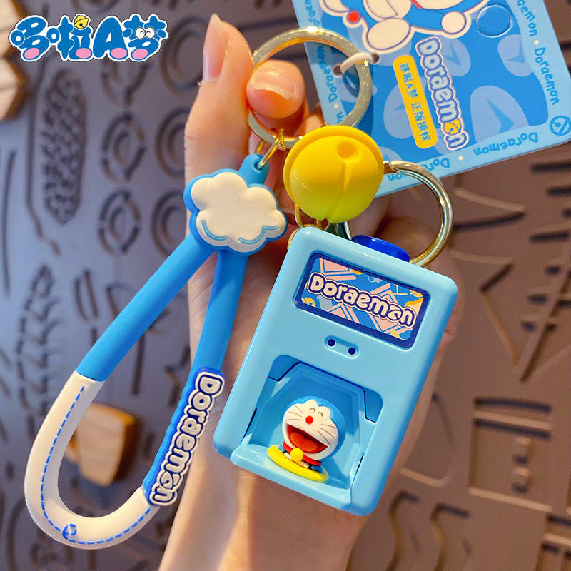 DORAEMON© Popit/Camera/Time Machine/Calculator Key Holder