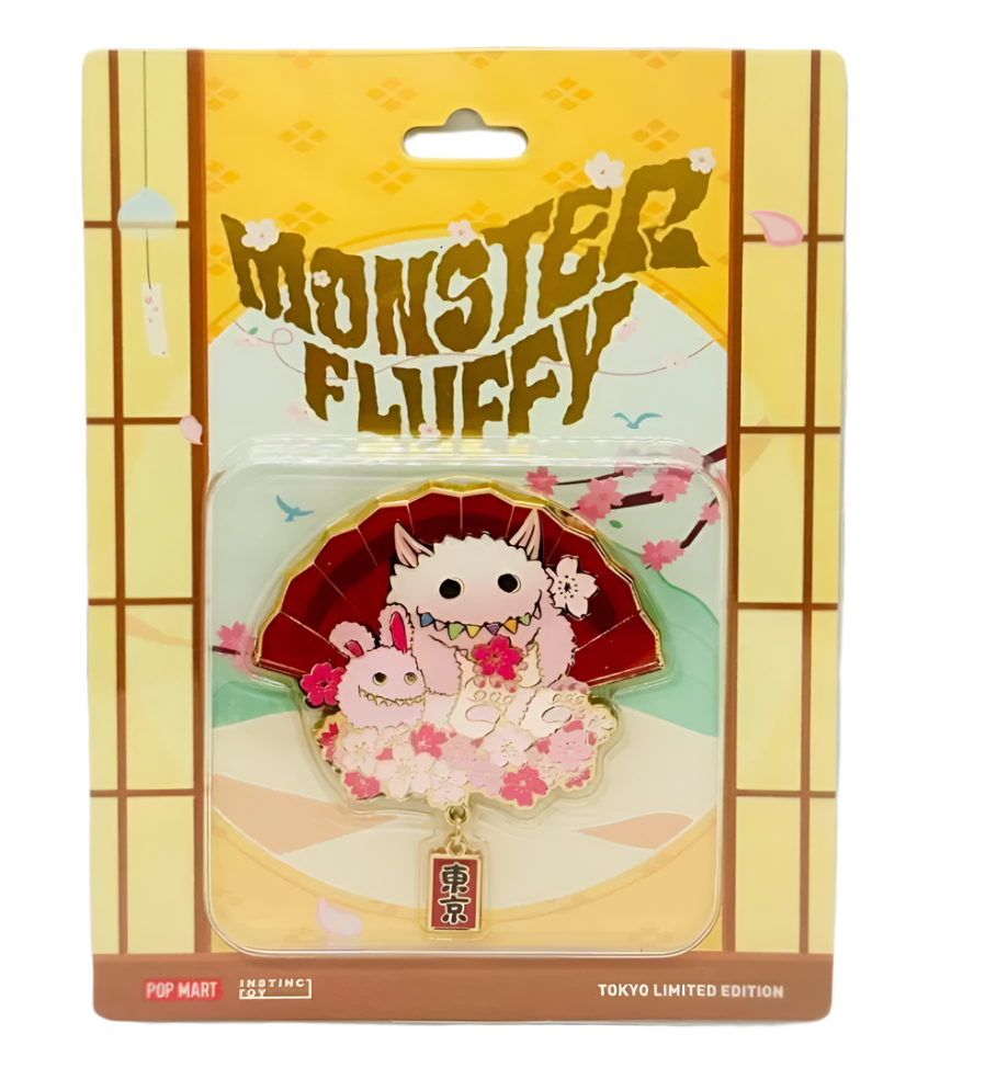 POP MART Authentic Monster Fluffy Tokyo Magnet