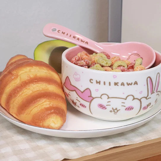 CHIIKAWA© Cereal Mug & Spoon Set (Korea Edition)