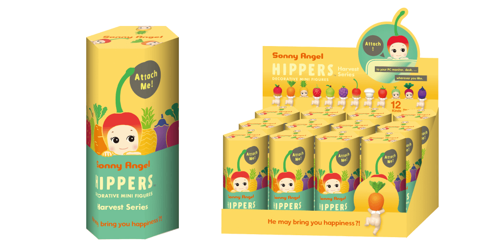 SONNY ANGEL© Mystery Box Authentic Hippers Harvest Series 12 Design (1 Piece)