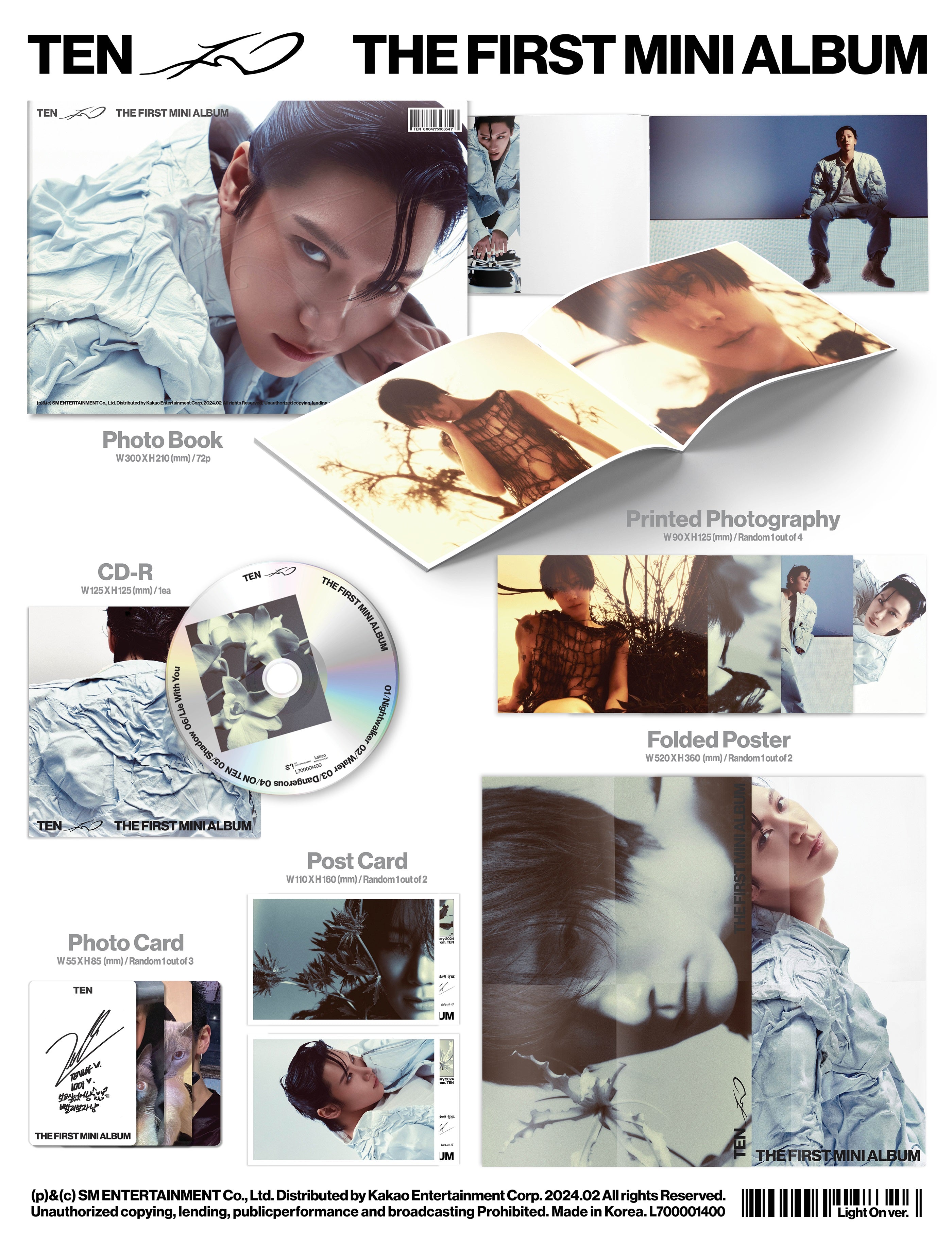 NCT TEN THE FIRST MINI ALBUM - TEN
