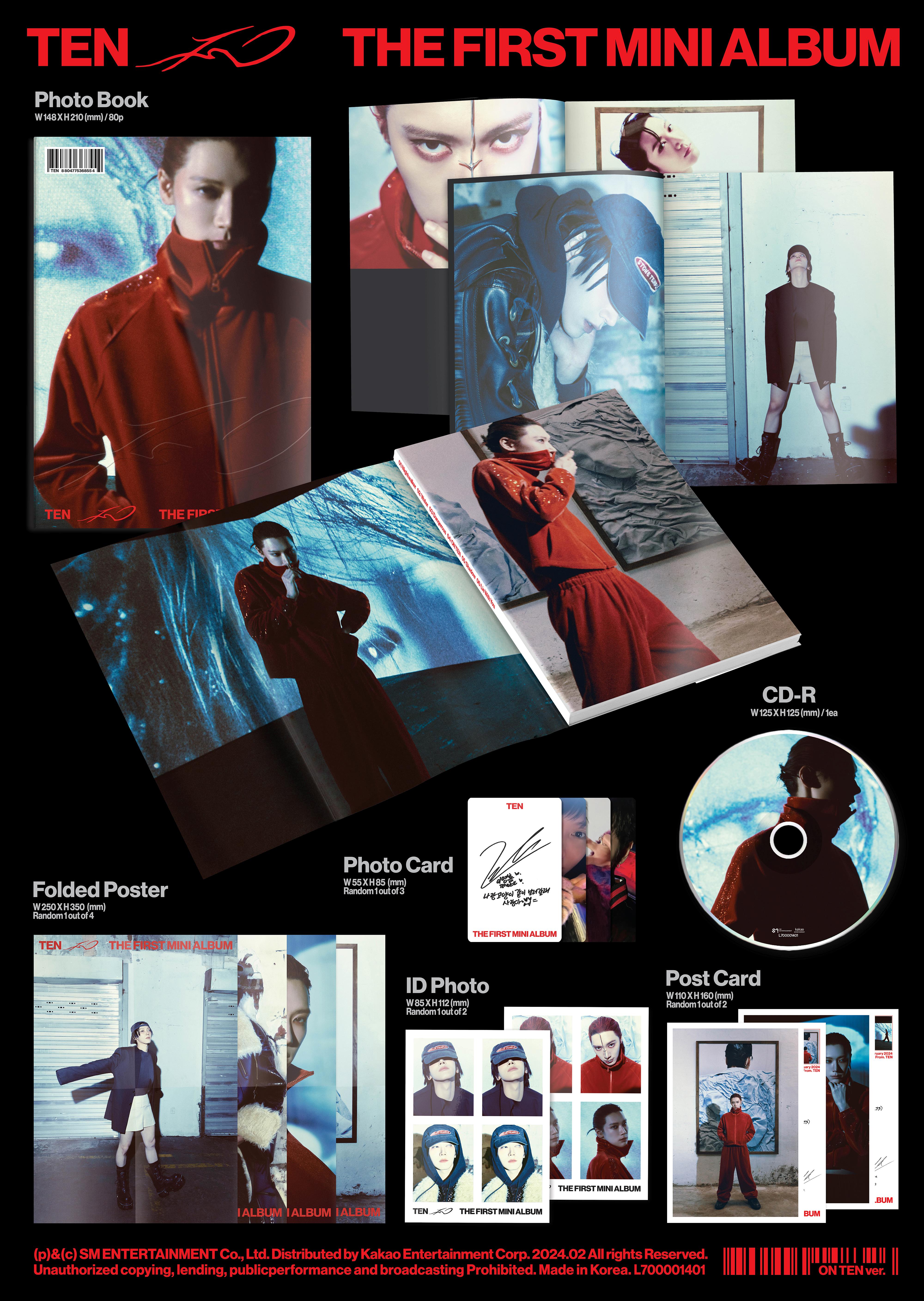 NCT TEN THE FIRST MINI ALBUM - TEN