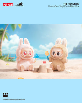 POP MART Authentic THE MONSTERS Labubu Have a Seat Vinyl Plush Mystery Box 6 Designs (Random)