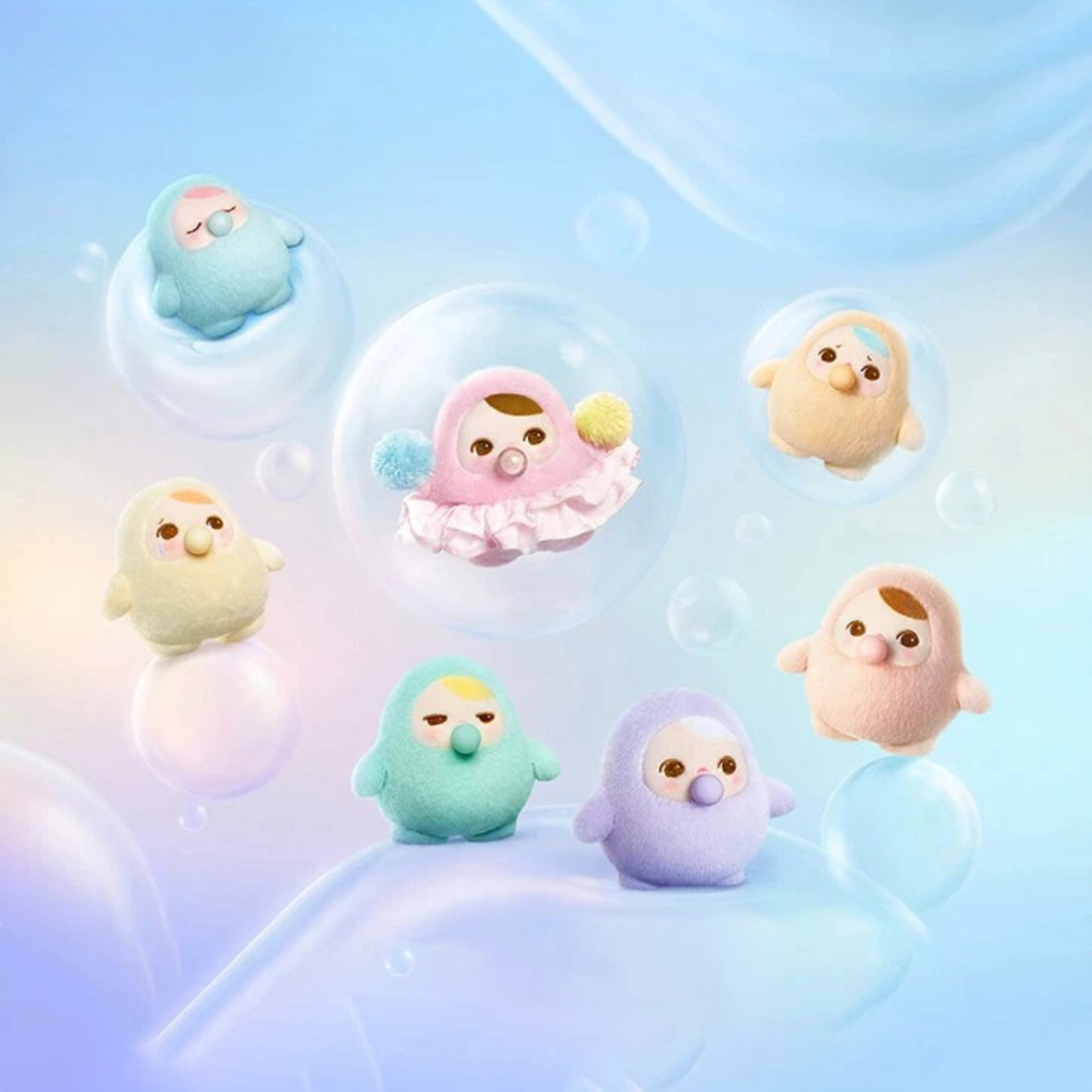 POP MART Authentic PUCKY Beanie Bubble Up Plush Mystery Box 6 Design (1 Piece)